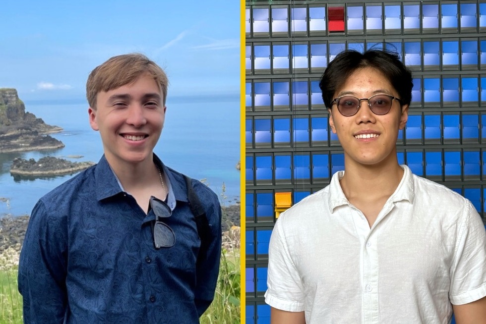 Headshots of Andreas Jaramillo and Nicolas Liu.