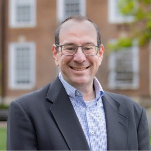 Headshot of Mark Dredze on the Homewood campus.