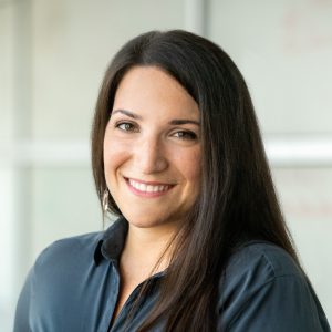 Headshot of Lydia Zakynthinou.