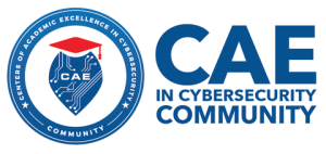 The Centers of Academic Excellence (CAE) seal, confirming that MSSI is an NSA designated center for excellence in cybersecurity in education
