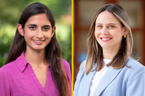 Headshots of Anjalie Field and Kristina Gligorić.
