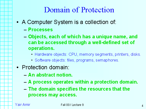 Domain of Protection